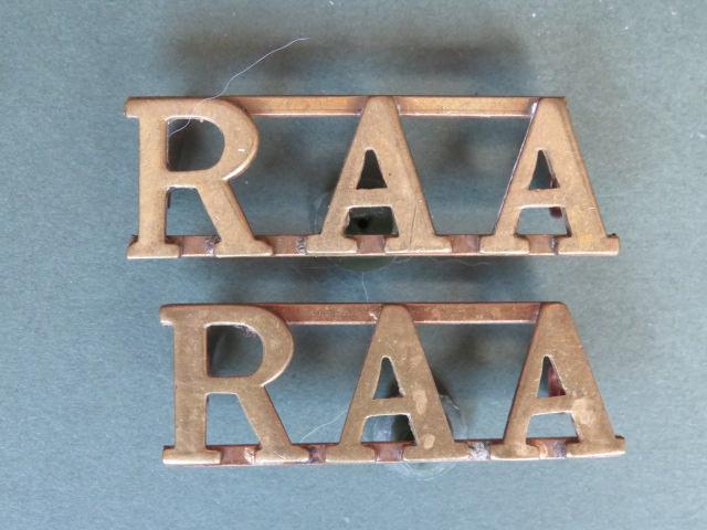 Australia Royal Artillery Association Shoulder Titles