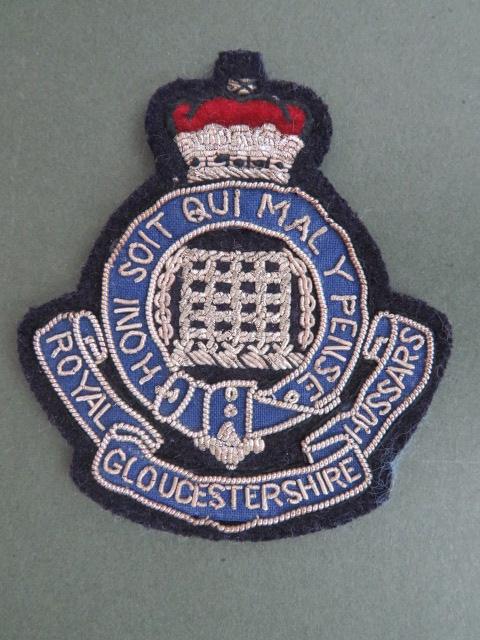 British Army The Royal Gloucestershire Hussars NCO's Arm Badge