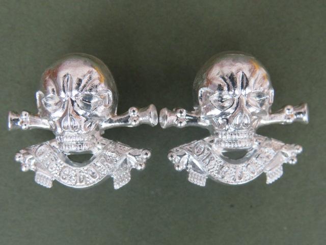 British Army 17th / 21st Lancers Collar Badges