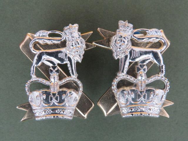 British Army The Light Dragoons Collar Badges