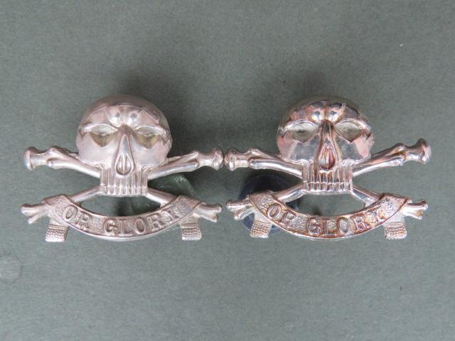 British Army 17th / 21st Lancers Collar Badges