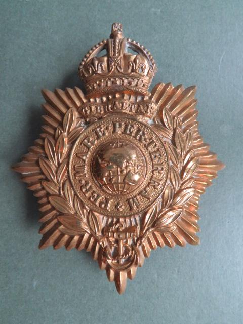 Royal Marines Pre 1953 Helmet Plate