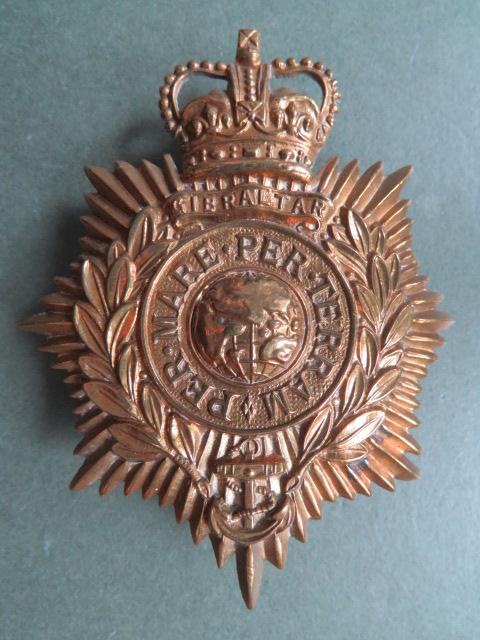 Royal Marines Post 1953 Helmet Plate