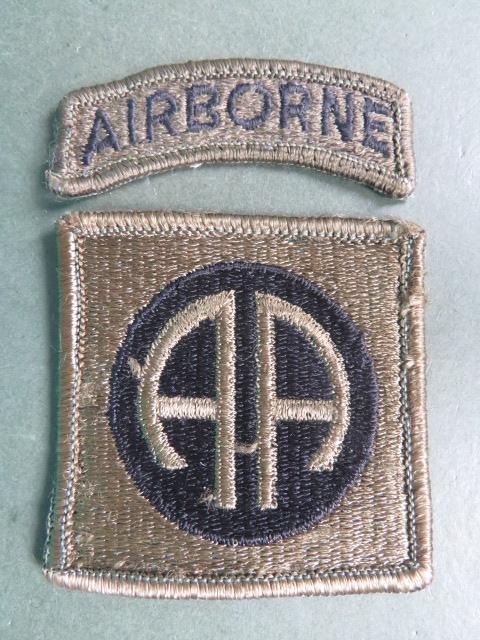 USA Army 82nd Airborne Division Patch & Tab