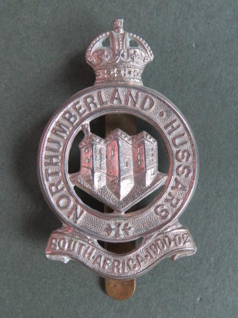 British Army Pre 1953 Northumberland Hussars Cap Badge