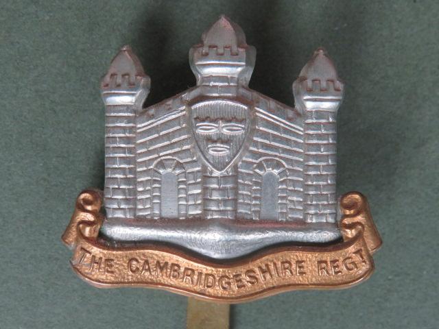 British Army The Cambridgeshire Regiment Cap Badge