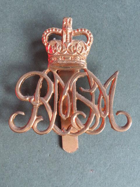 British Army Pre 1953 Royal Military School of Music Cap Badost