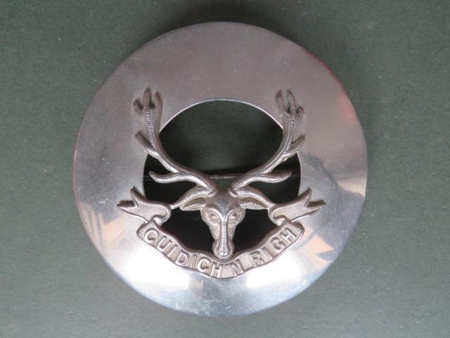 British Army The Seaforth Highlanders Pipers Plaid Brooch