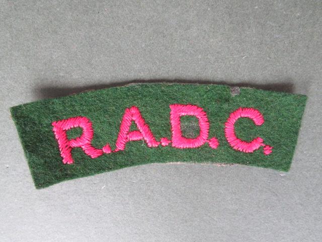 British Army Post 1955 Royal Army Dental Corps Shoulder Title