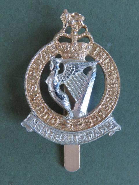 British Army The Queen's Royal Irish Hussars Cap Badge