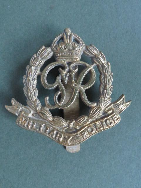 British Army GVI Military Police Cap Badge (WW2 Theatre Made)