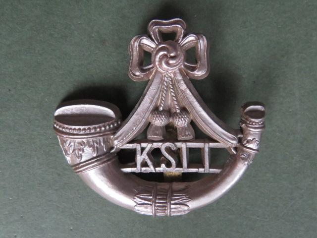 British Army WW2 Plastic King's Shropshire Light Infantry Cap Badge