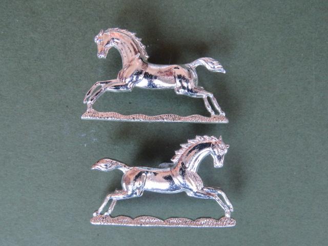 British Army The 3rd King's Own Hussars Collar Badge