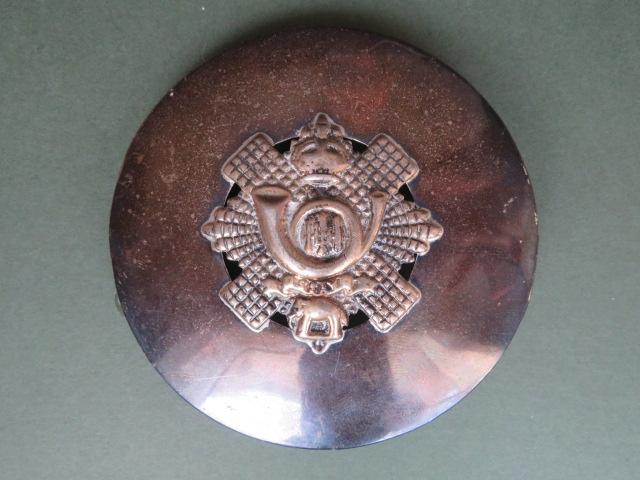British Army Pre 1953 The Highland Light Infantry Pipers Plaid Brooch