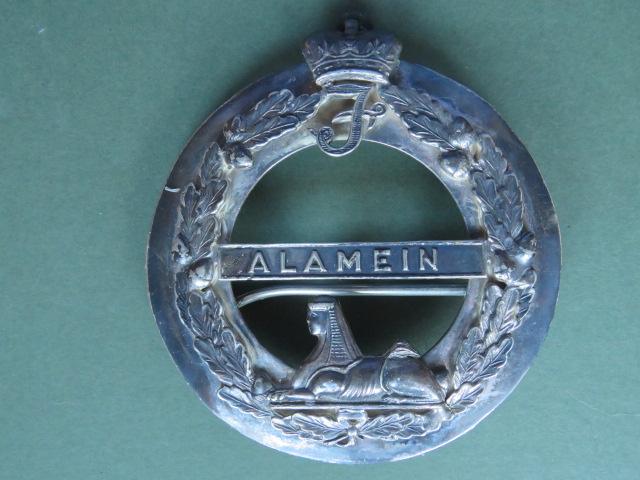 British Army Queens Own Highlanders (Seaforth and Camerons) Pipers Plaid Brooch