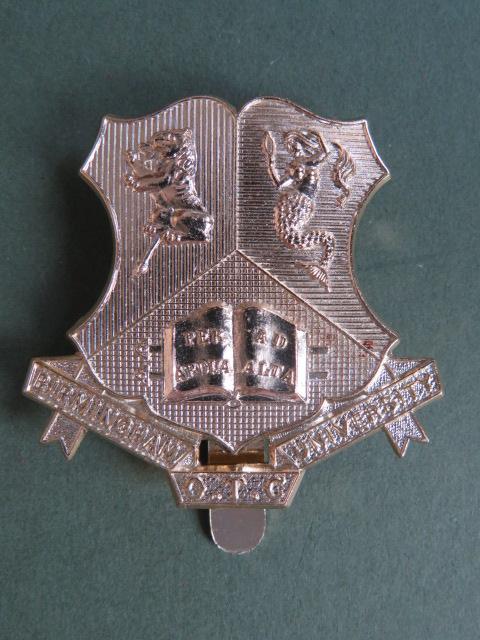 British Army Birmingham University OTC (Officer Training Corps) Cap Badge