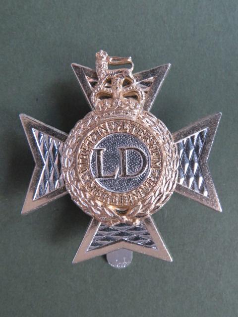 British Army The Light Dragoons Cap Badge