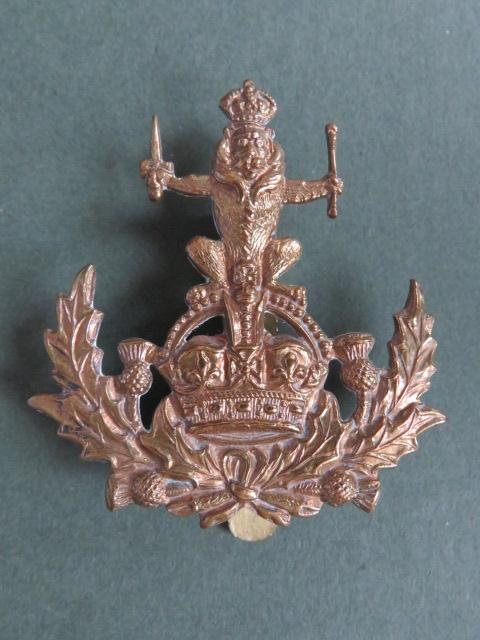 British Army Pre 1948 The Queen's Own Royal Glasgow Yeomanry Cap Badge