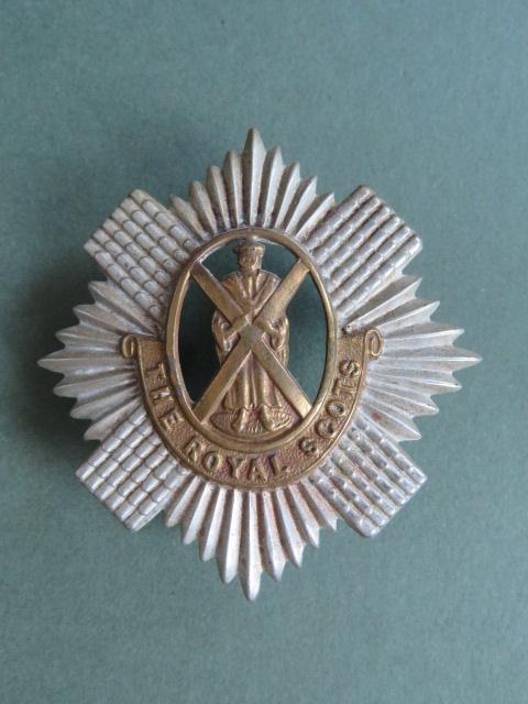 British Army The Royal Scots Glengarry Badge