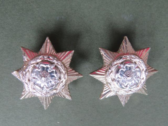 British Army The Prince of Wales's Own Regiment of Yorkshire Collar Badges