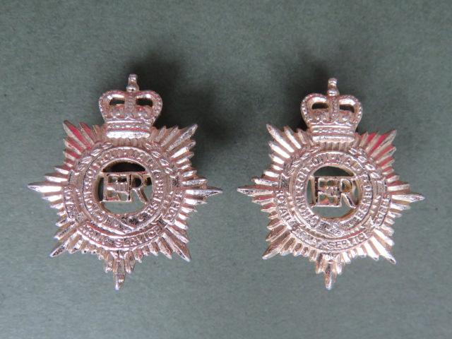 British Army Royal Army Service Corps Collar Badges