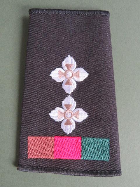 British Army Royal Tank Regiment Lieutenant Rank Slide