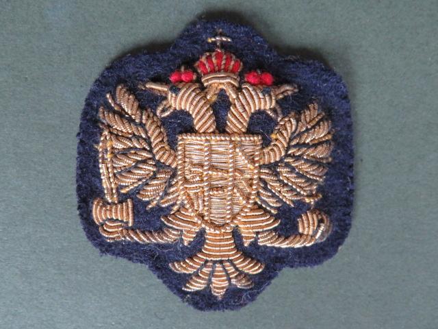 British Army The 1st Queen's Dragoon Guards Officers' Beret Badge